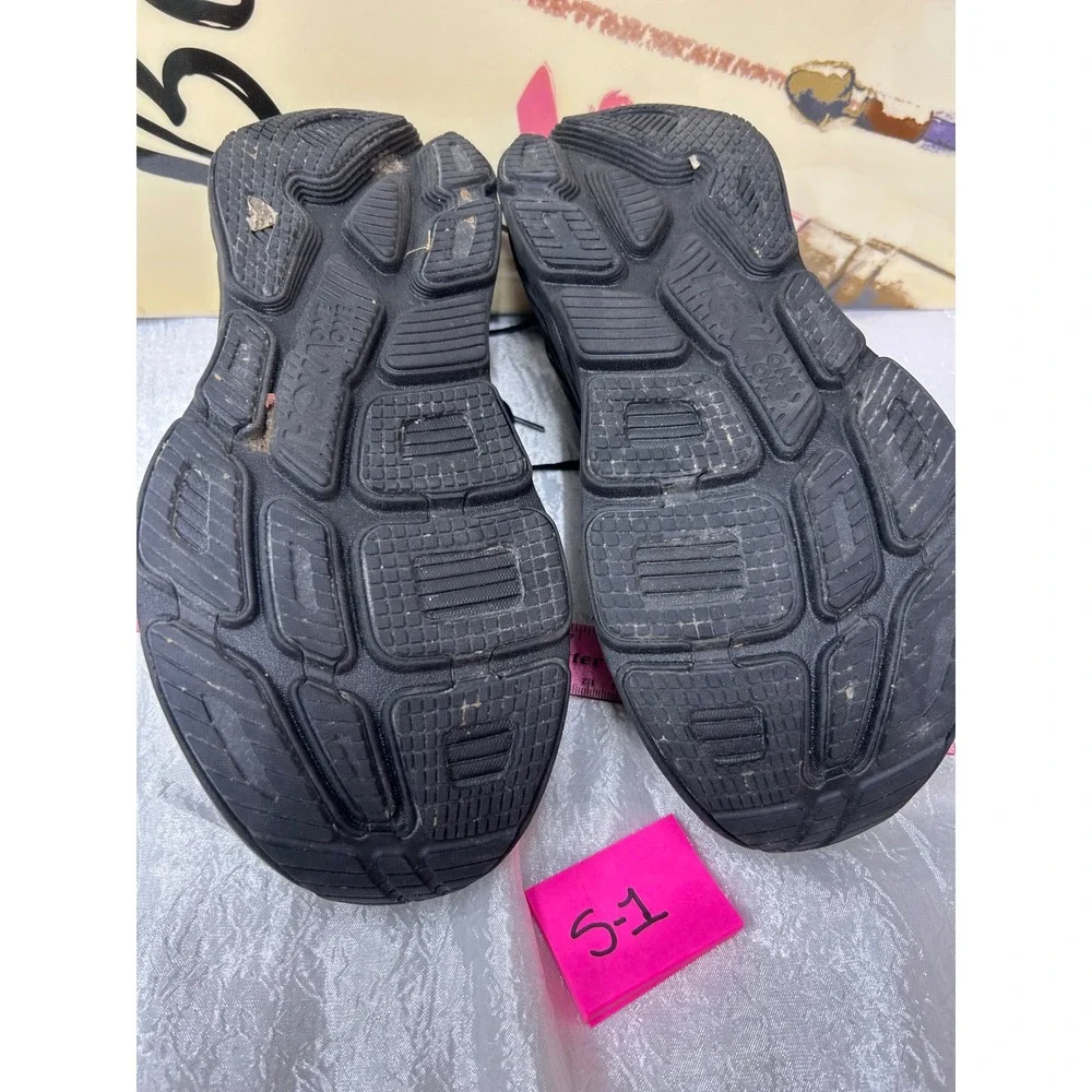 Hoka One One Bondi 6 Womens 8.5 Black Running Shoes 1019270 BBLC Sneaker